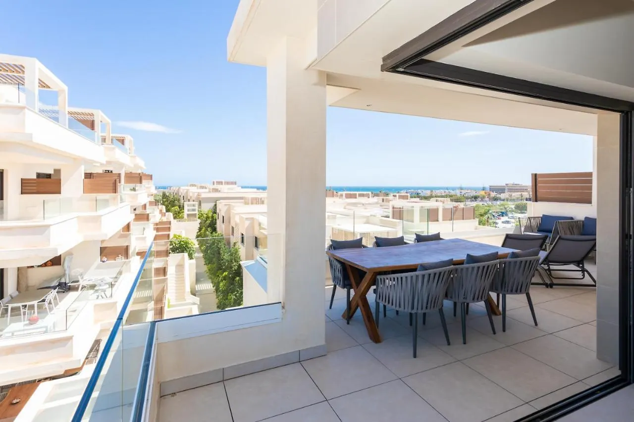 Luxury Apartment Vida Feliz With Sea View 5 Min Walk To The Beach In Jardinana Lotus La Cala De Mijas, Malaga 0*,